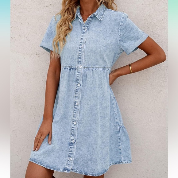 Dresses & Skirts - New denim dress